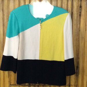 St. John color block Jacket